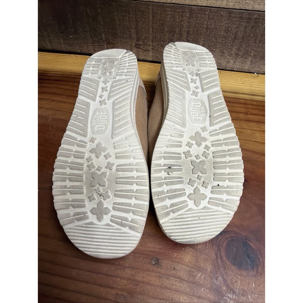 Hey Dude Wendy Star Studded Brown Tan Women's Size 9 - Picture 8 of 8